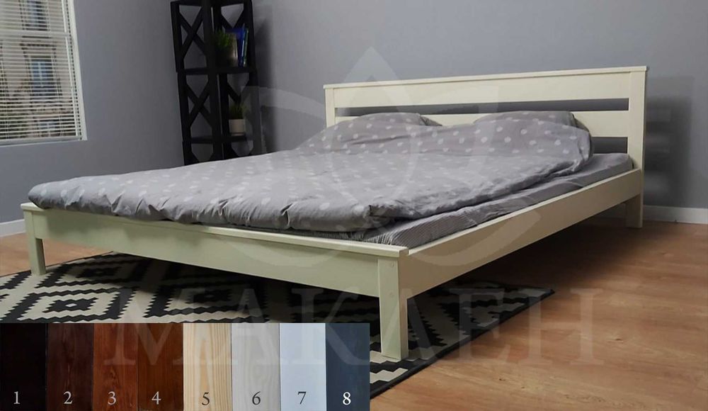 В наявності в білому кольорі в розмірі 90/120/140/160/180*200