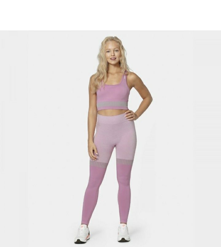 Legginsy bezszwowe fitness Gym Hero