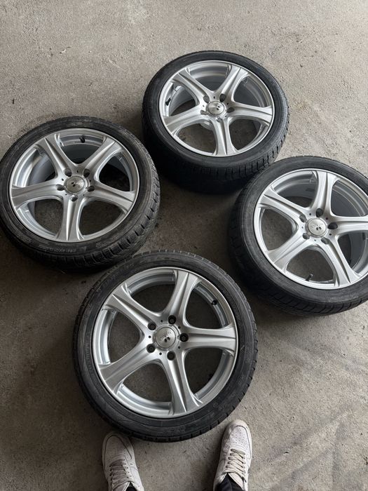 Kola 17 cali 5x120 BMW , opony zimowe