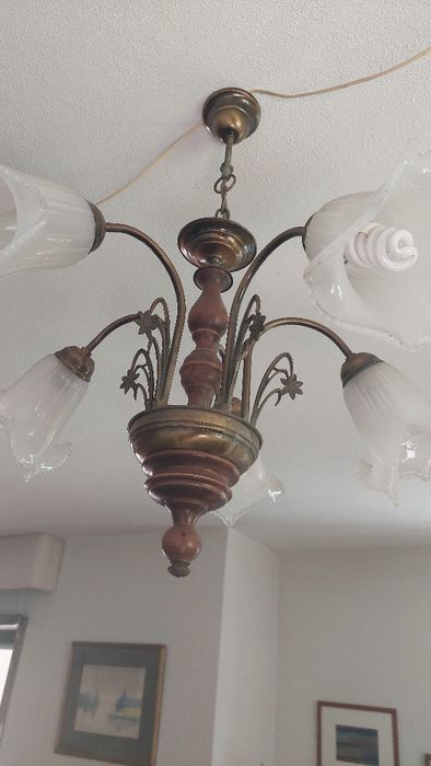 Lote Candeeiros 2 candelabros e 4 apliques