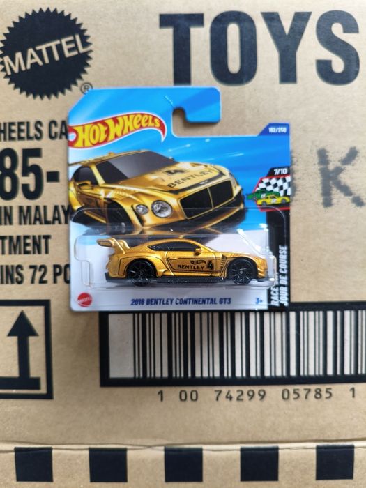 Bentley Continental GT3 Hot wheels