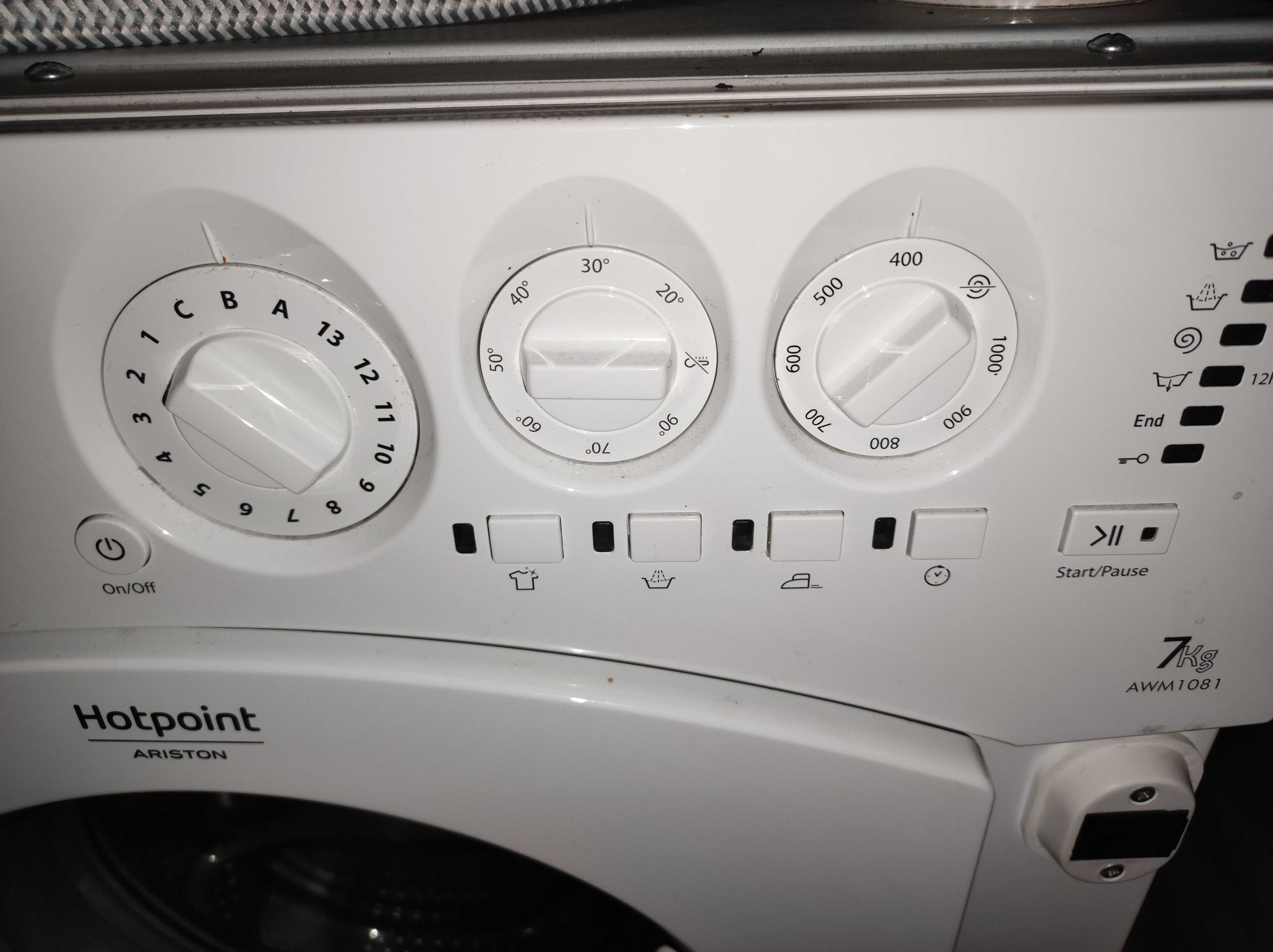 Máquina Lavar Encastrar Hotpoint (necessita substituição tambor)