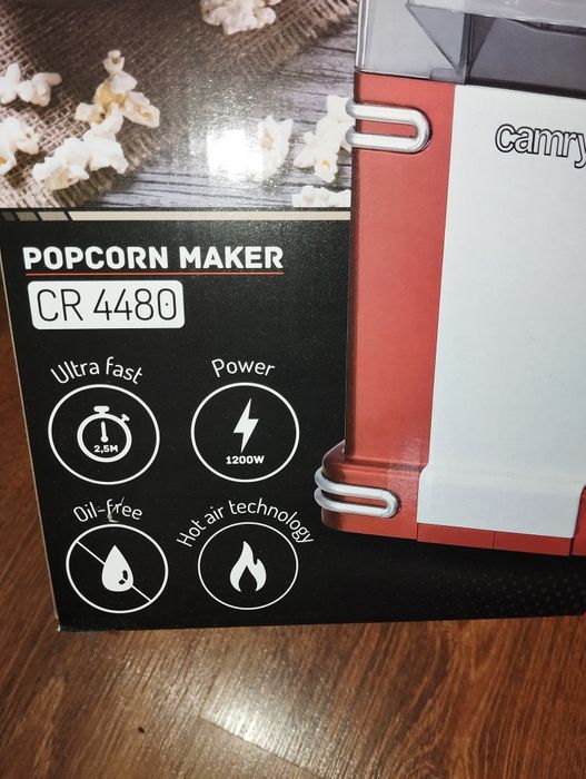 Maszyna urządzenie do popcornu  NOWA