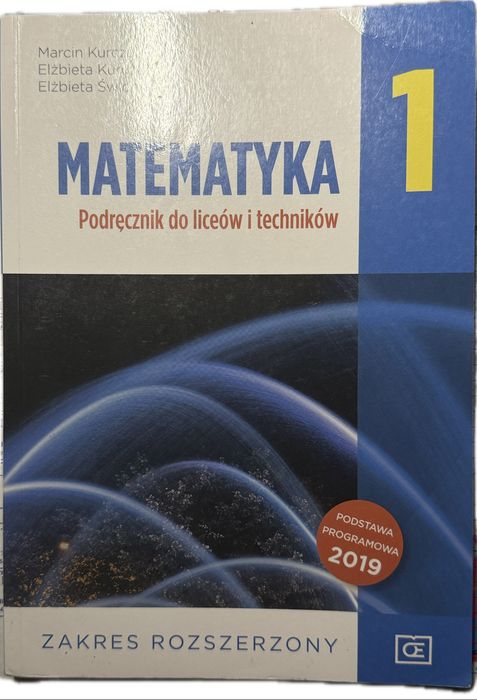 Matematyka 1 podrecznik rozszerzenie