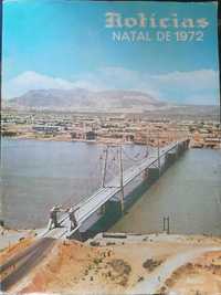 "Notícias - Natal 1972", Almanaque Moçambique - raridade livro/revista