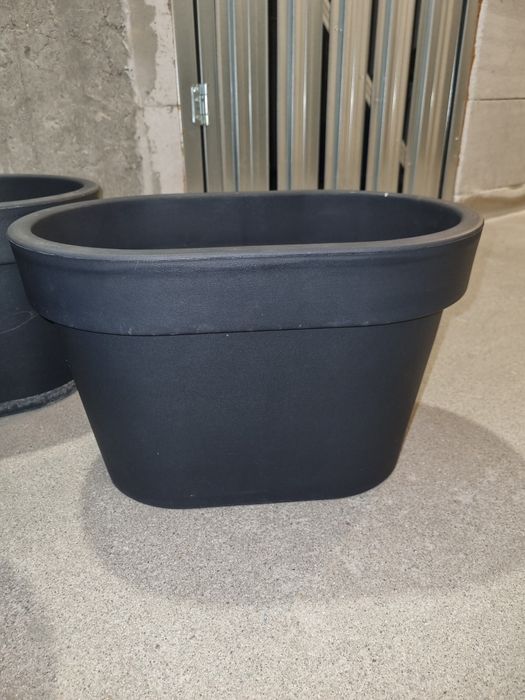 Donica Balkonowa Duża Antracytowa  4sztuki