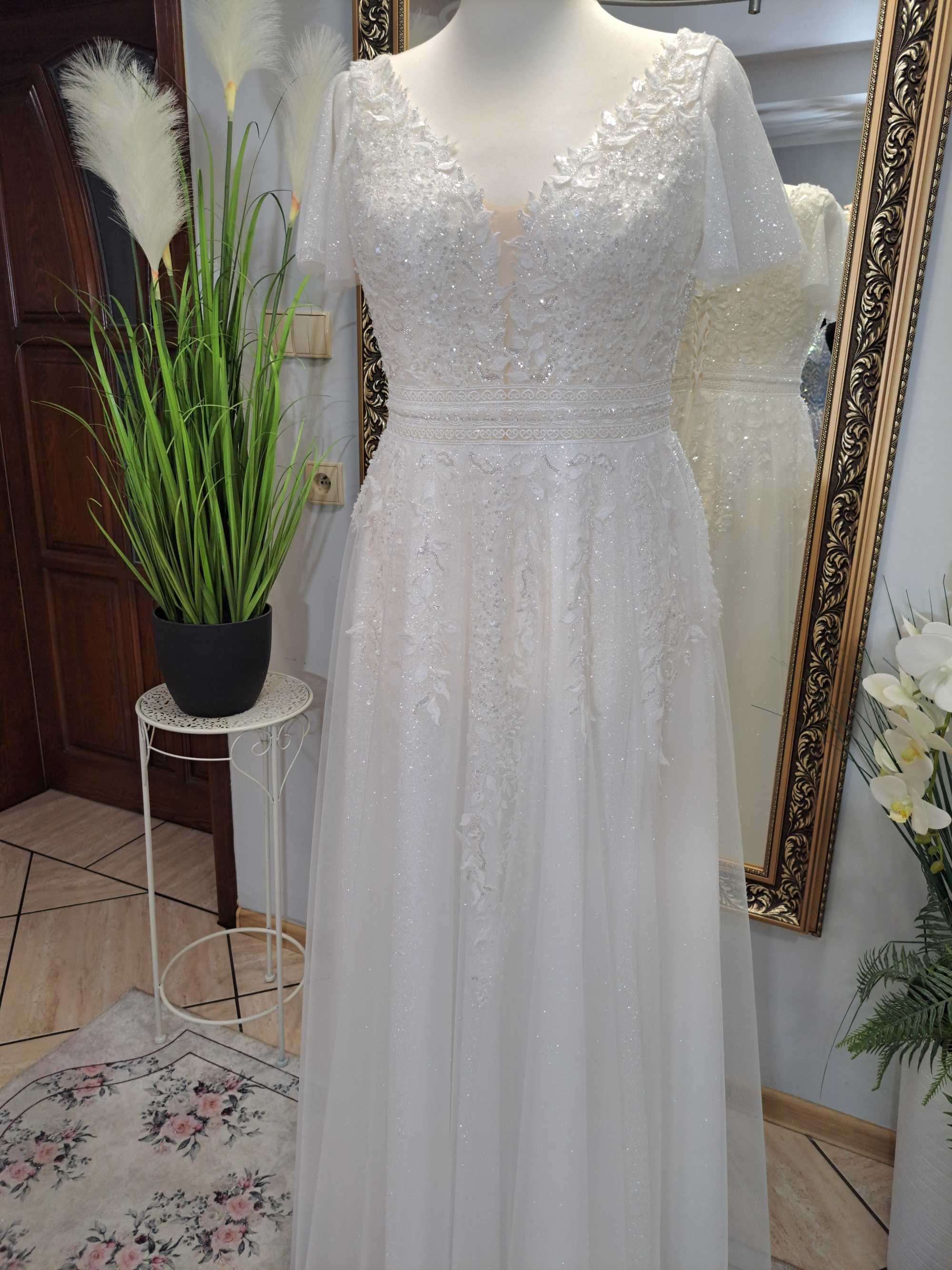 Suknia ślubna nowa plus size polecam
