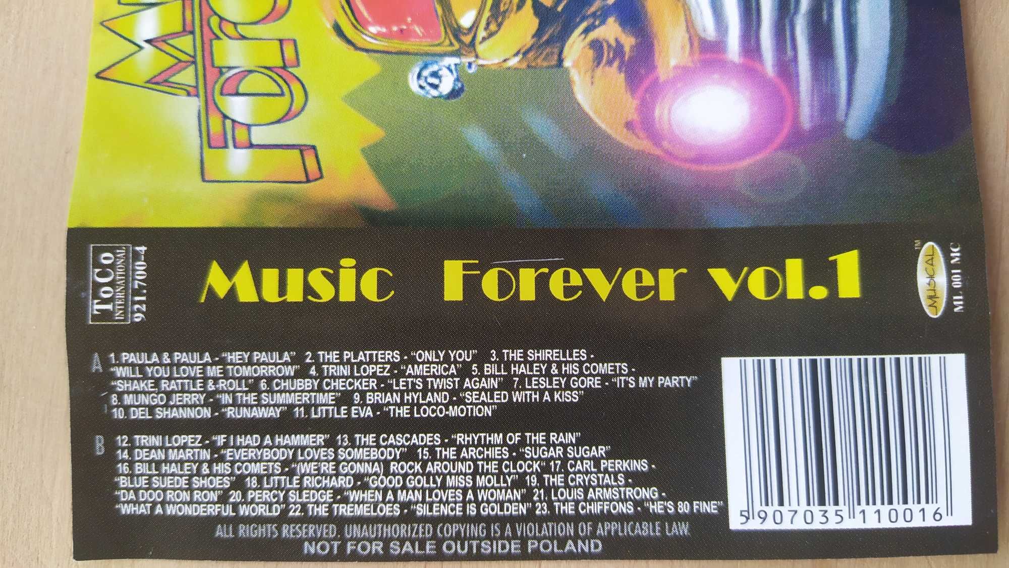 Music Forever vol 1 kaseta MC