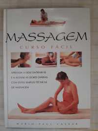 Livro massagem curso fácil * portes grátis