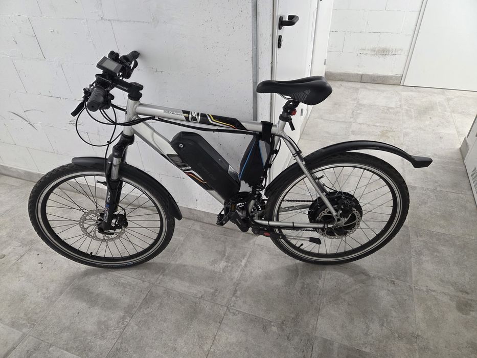 Rower elektryczny Kross Hexagon v6 hydraulika, 720Wh 15Ah 48V, 1100km