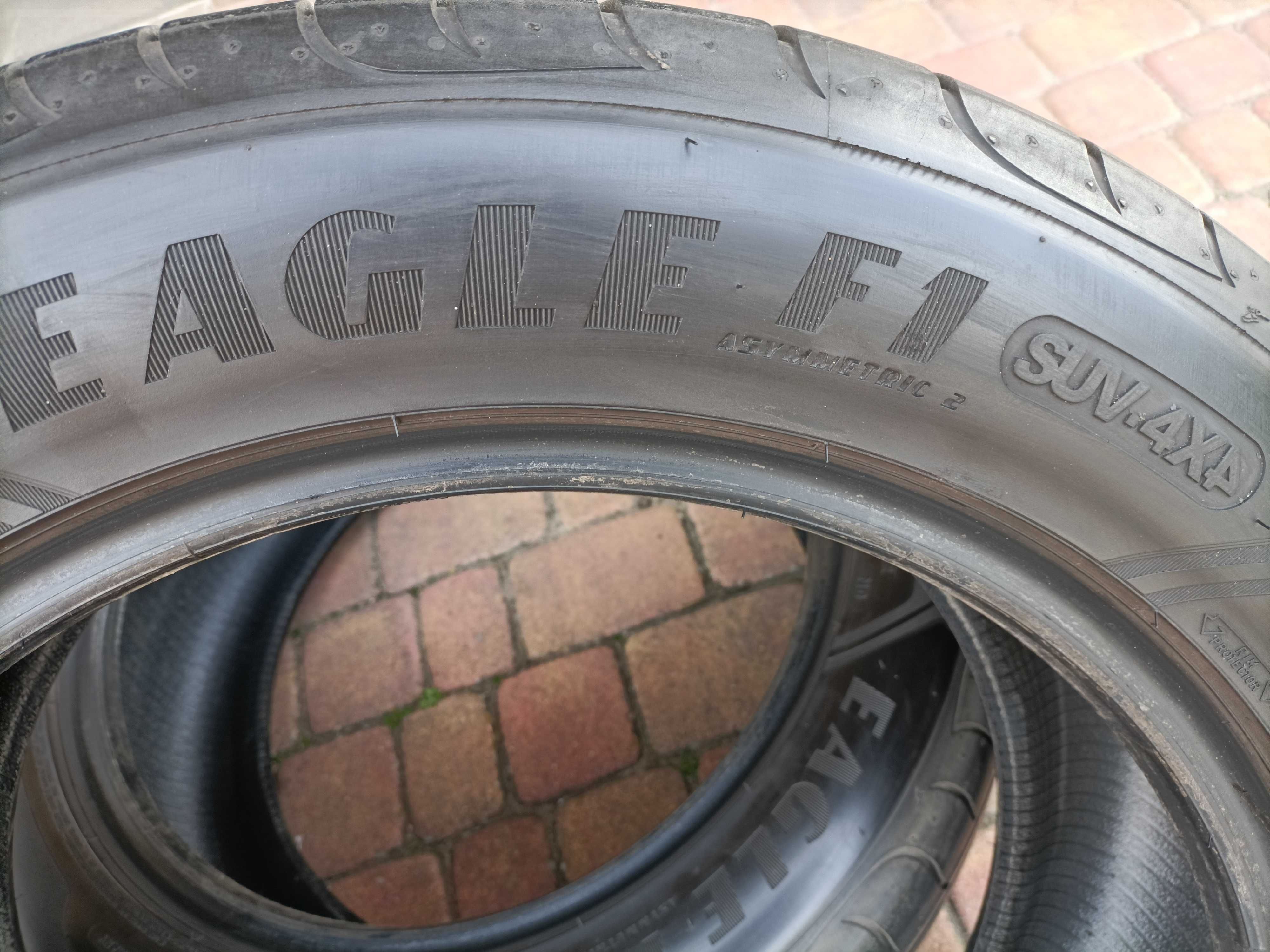 Opony 235/55 R19 Goodyear Eagle F1 2szt SUV 4x4 pokrowce GRATIS