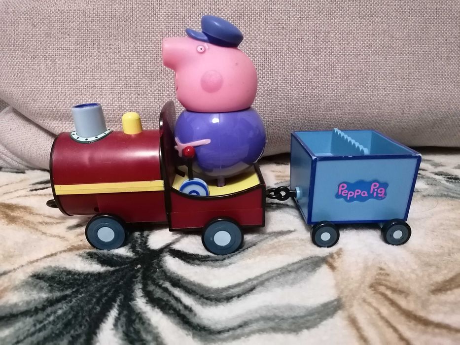 Świnka Peppa ciuchcia tata świnka oryginalna