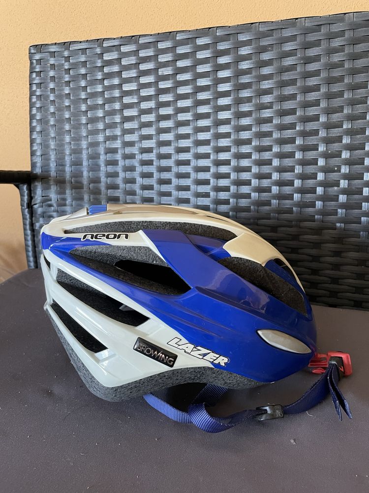 Capacete lazer neon