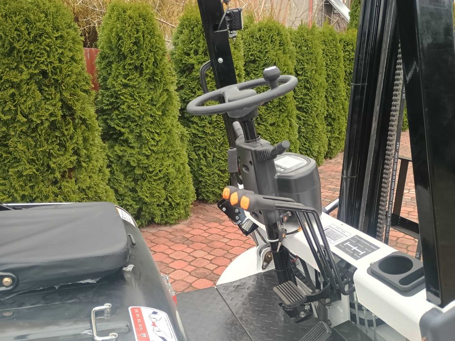 Nowy wózek widłowy elektryczny 2T 3m, przesuw boczny