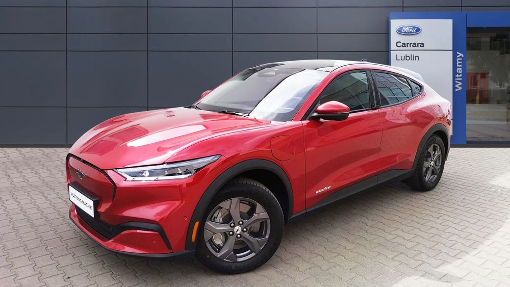 Ford Mustang Mach-E 269KM 75kWh RWD. Zarejestrowany, bez przebiegu!