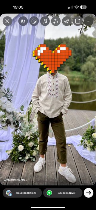 Вишиванка - сорочка лляна  у хорошому стані для хлопчика 10-11 років