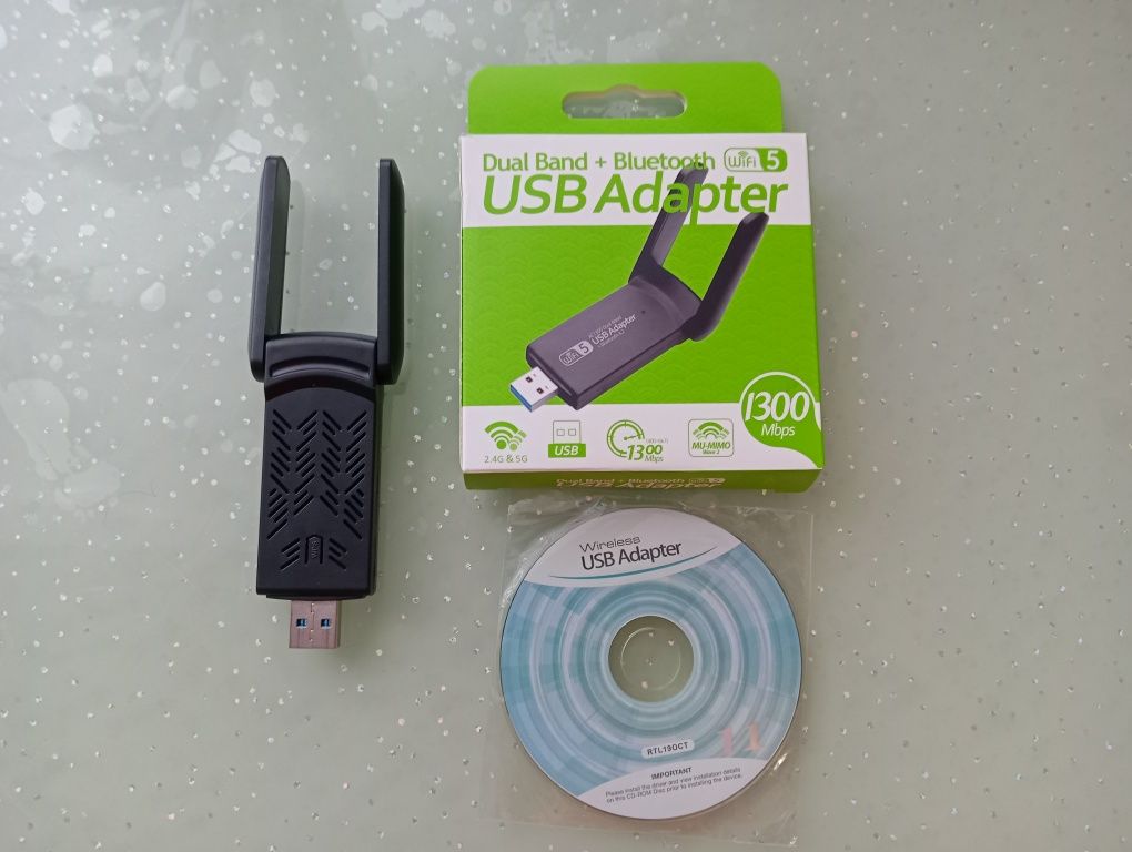 Адаптер WiFi USB3.0 1300 Mbps 2.4G+5G