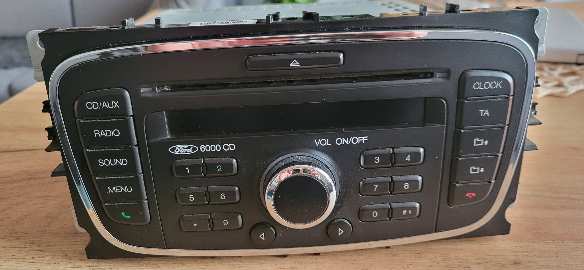 Radio Ford 6000CD jak nowe 90 tys przebiegu