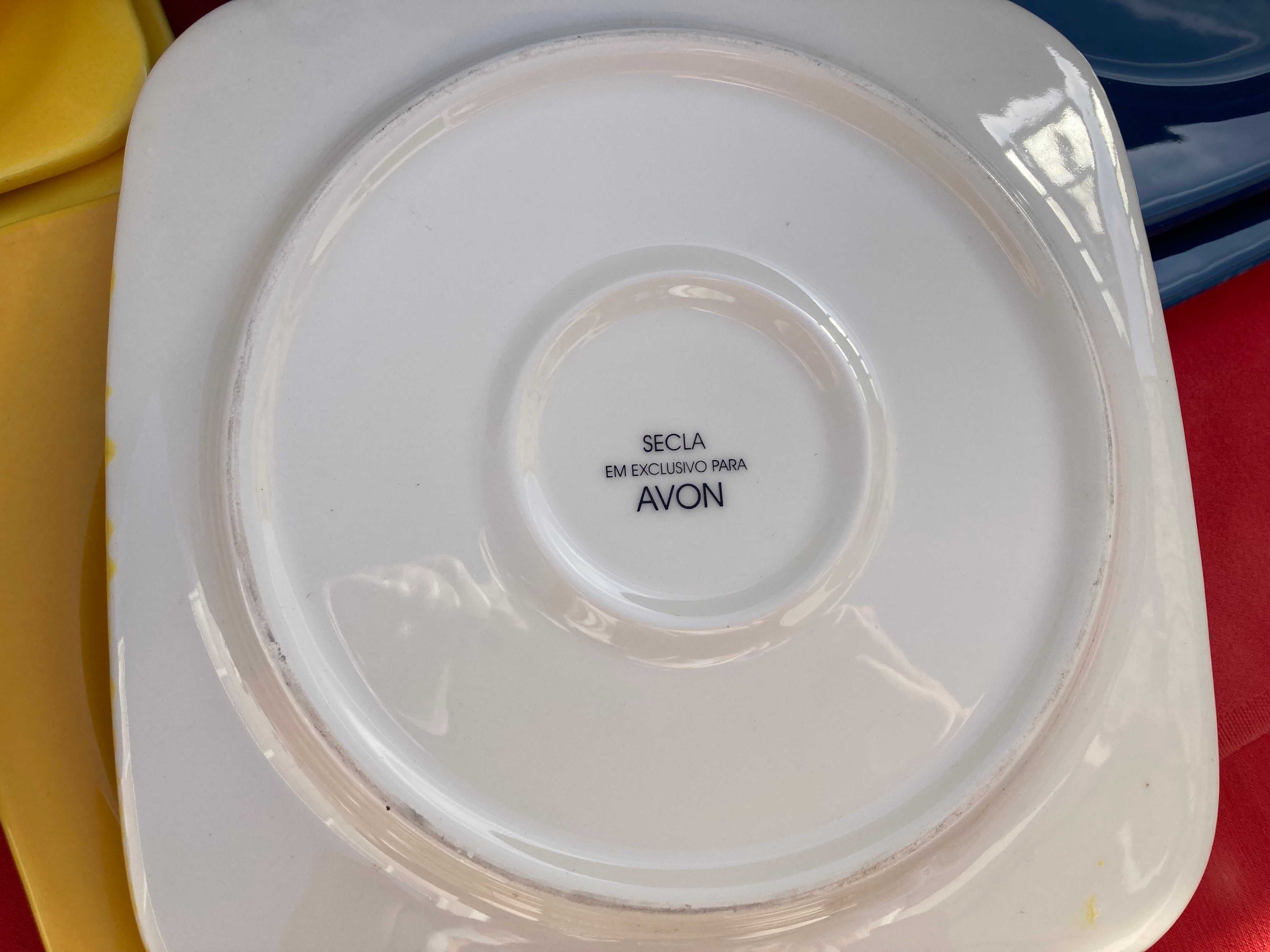 Conjunto Louça em Porcelana da Secla exclusivo para a Avon 30 peças