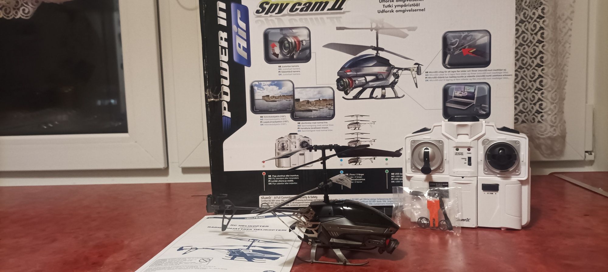 Śmigłowiec helikopter Silverlit Spy cam II