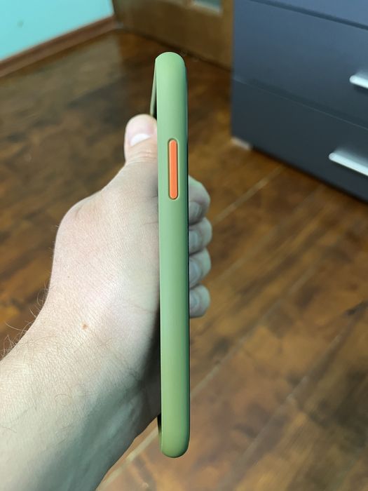 Чехол iphone 11 Gingle green red