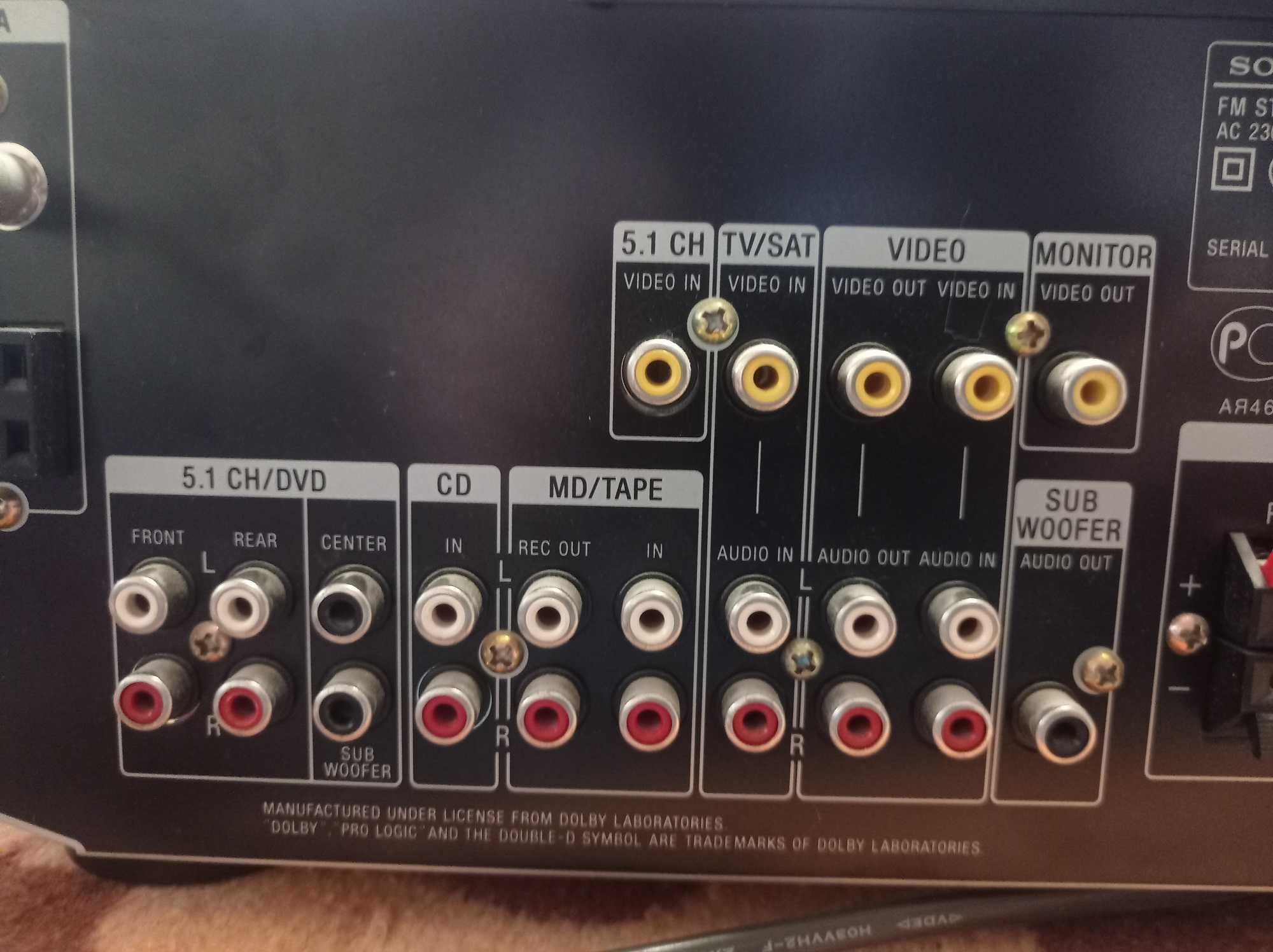 Sony FM Stereo/FM-AM Receiver STR-DE345 2x80 Wat