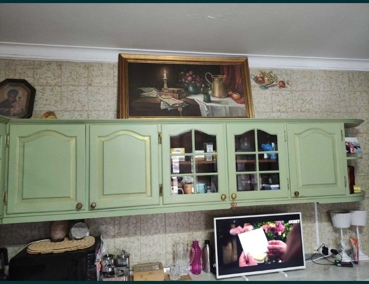 Vendo móveis de cozinha em perfeitas condições .