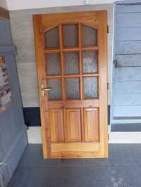 Drzwi drewniane sosnowe