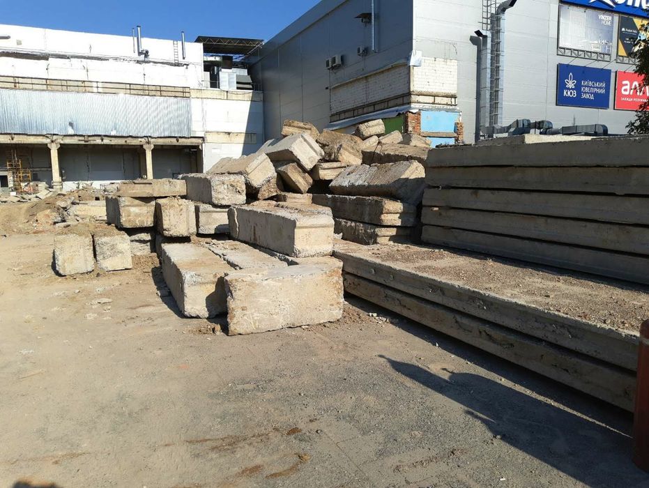 Плити Панелі перекриття 6 на 1.2 ПК Блоки доставка