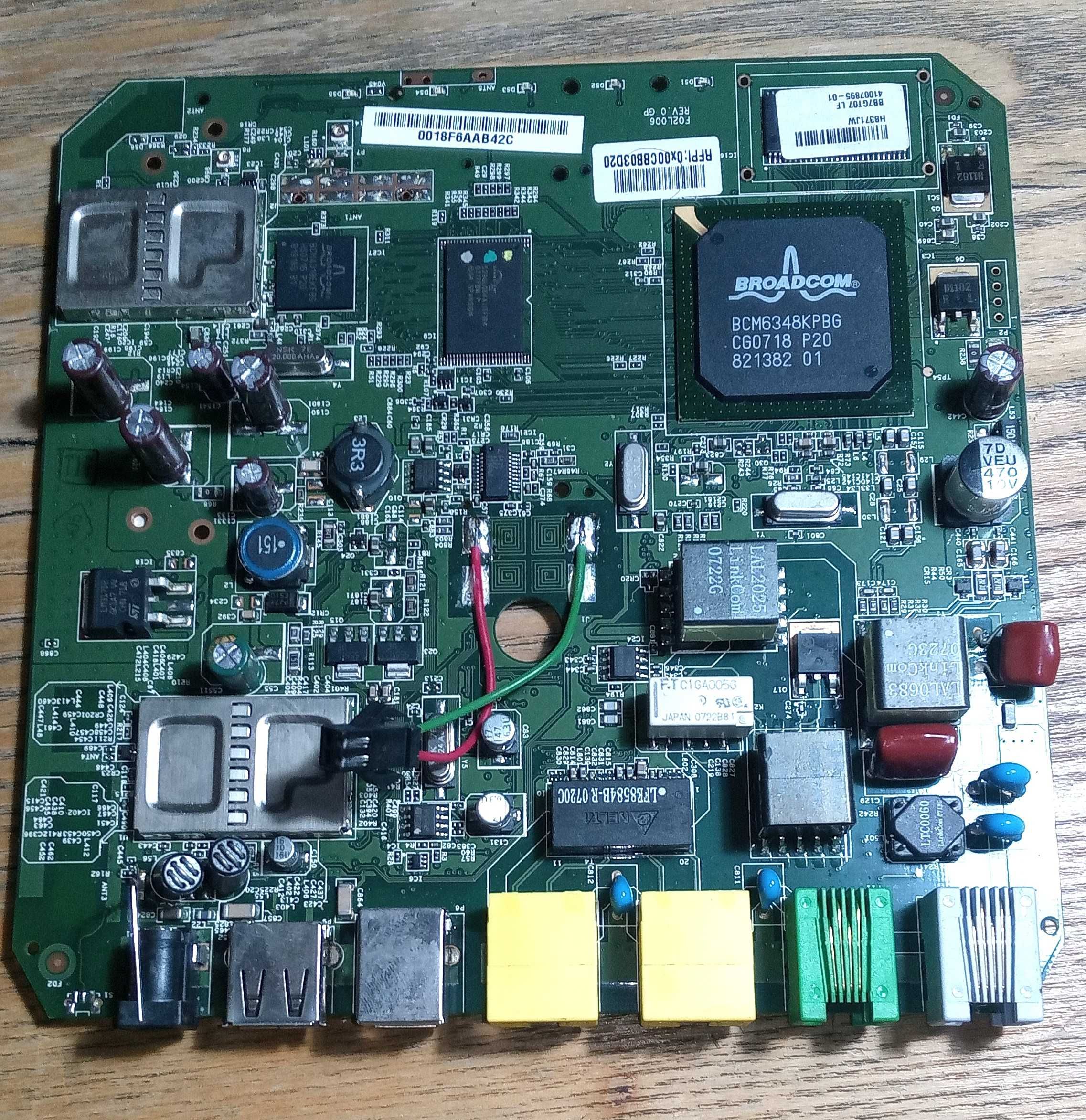 Płyta główna Broadcom  tel/internet