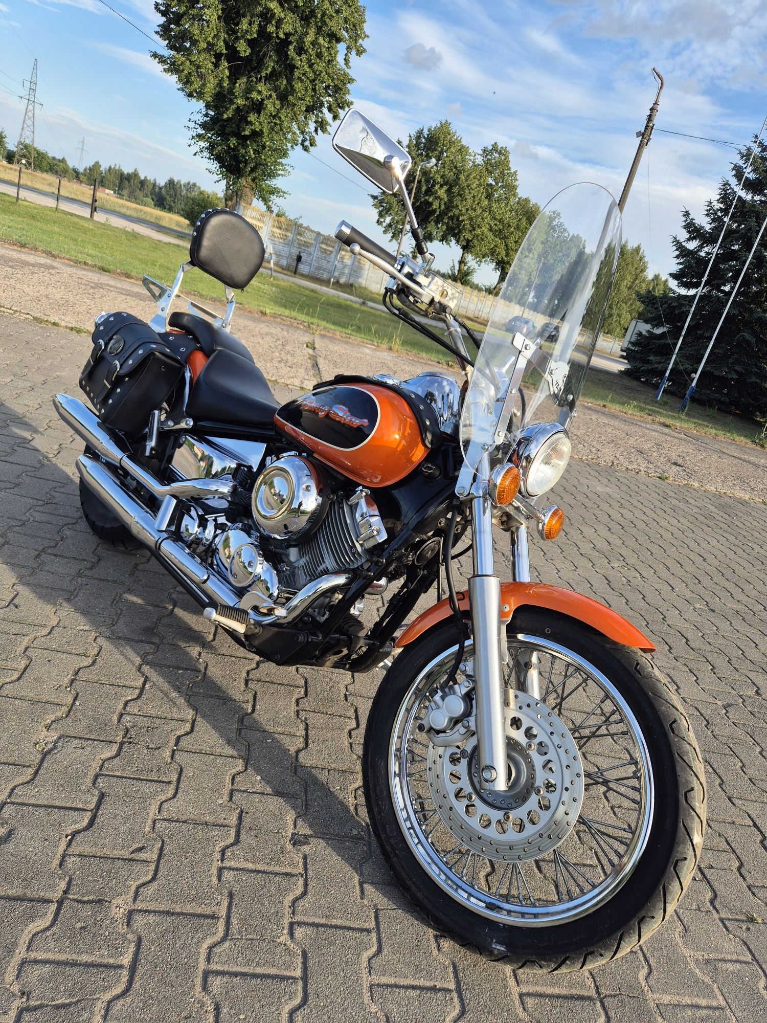 Yamaha Drag Star#xvs 650#ubrana na maxa#bardzo ładna#