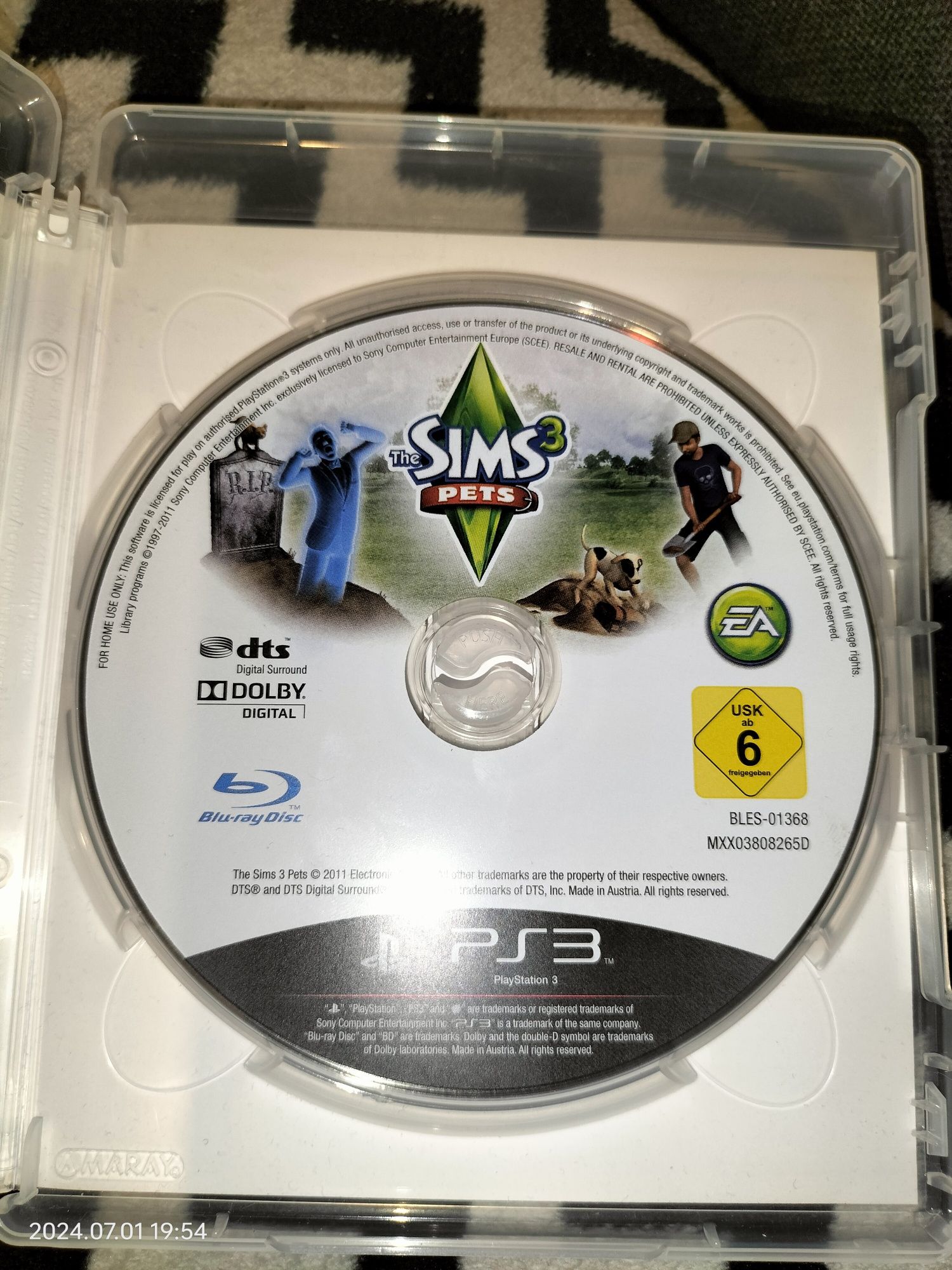 Gra PS3  the Sims 3 pets stan idealny Simsy