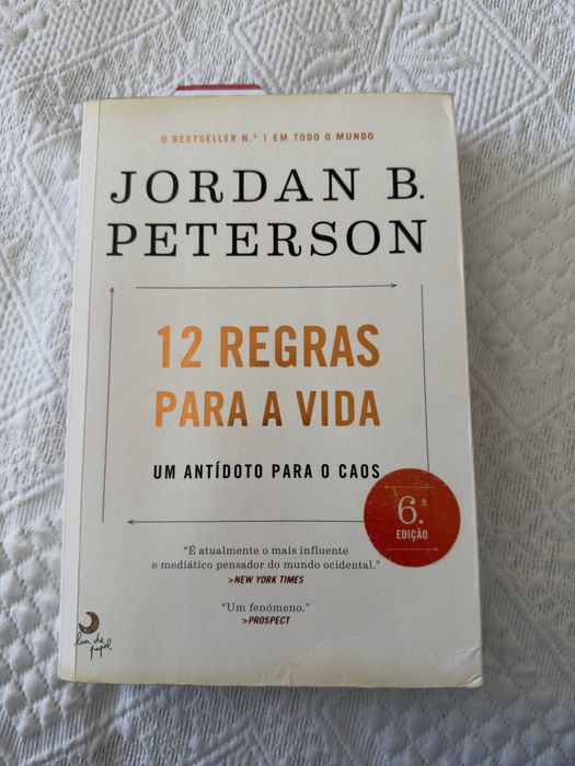 Livro 12 regras para a vida - Jordan B. Peterson