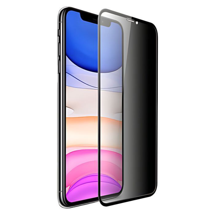 Szkło prywatyzujące iPhone X / XS / 11 Pro szybka ochronna z filtrem
