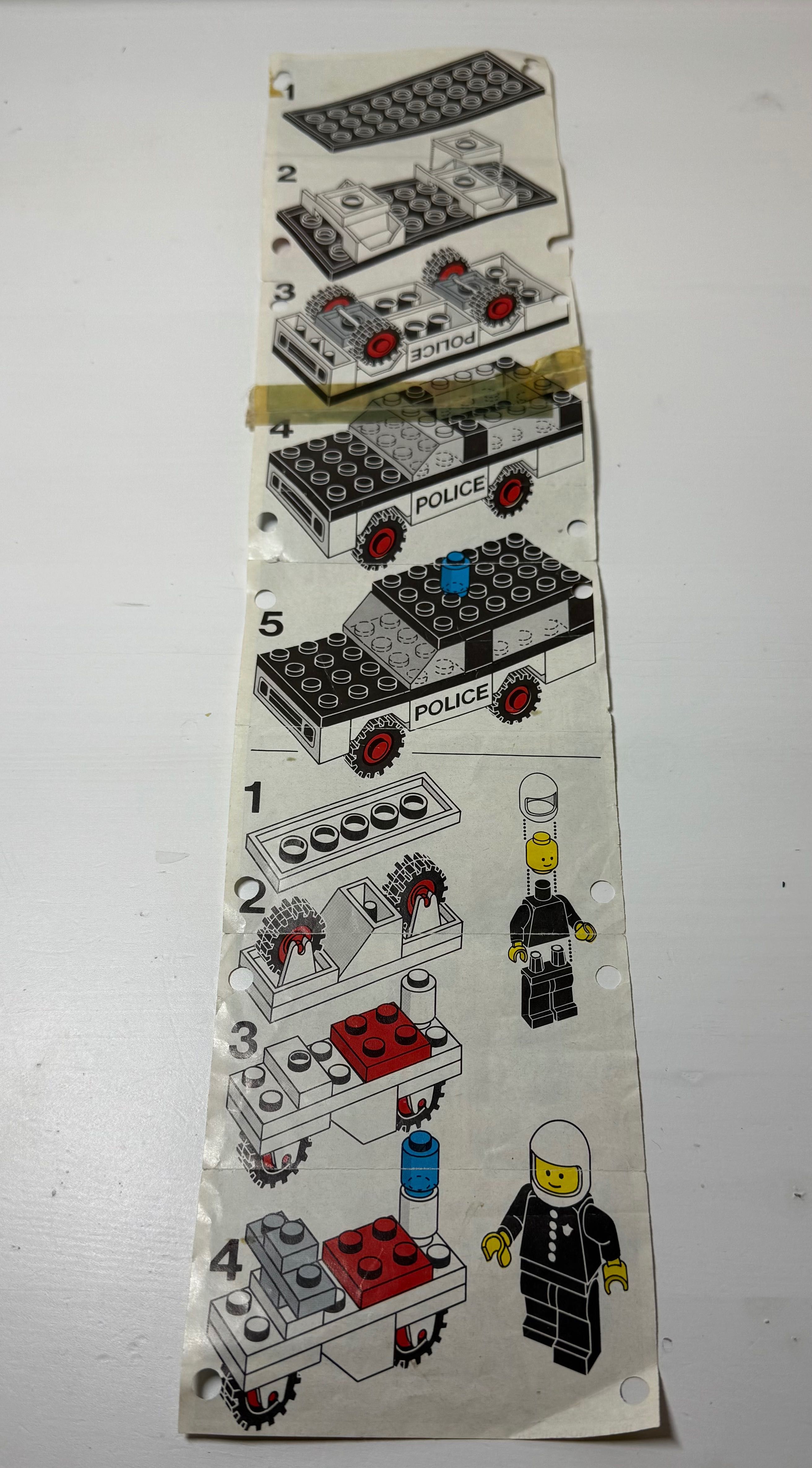 LEGO classic town; zestaw 644 Police Mobile Patrol