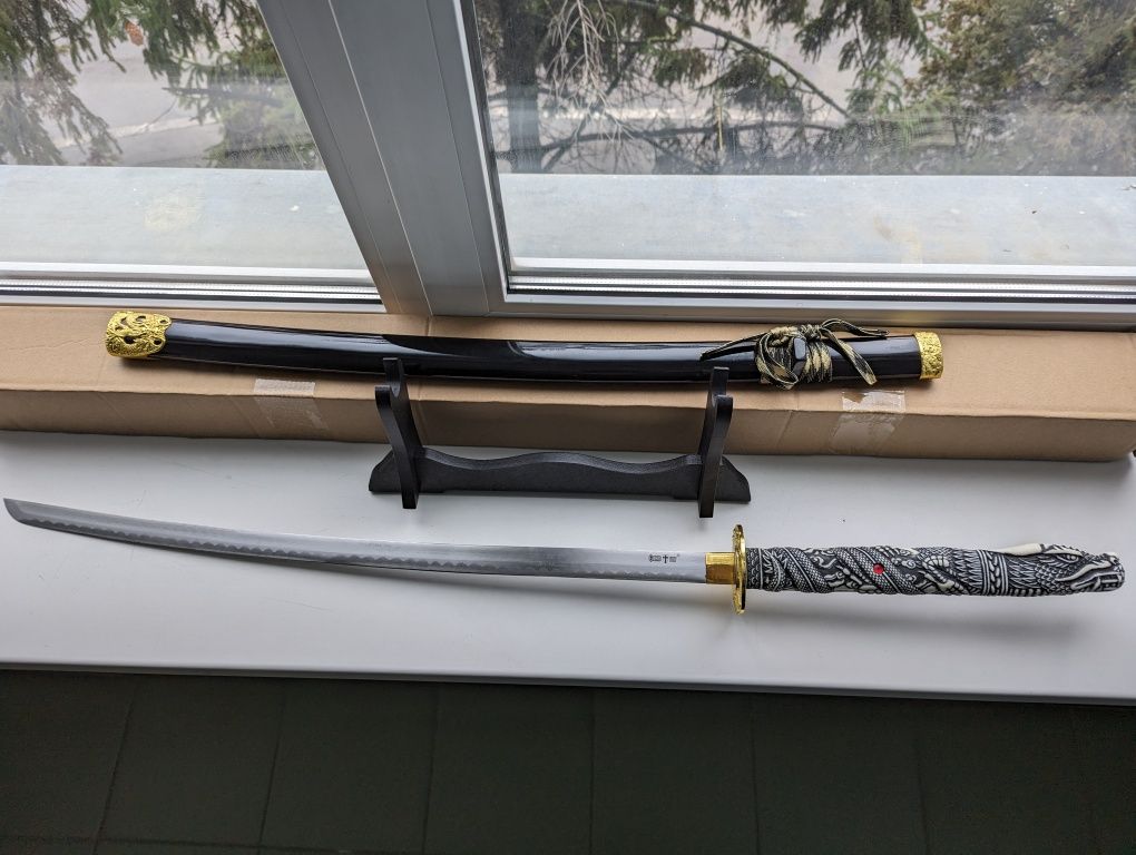 Самурайский Grand WayKatana 4145 Киев Меч Нові!+ підставка в комплекті