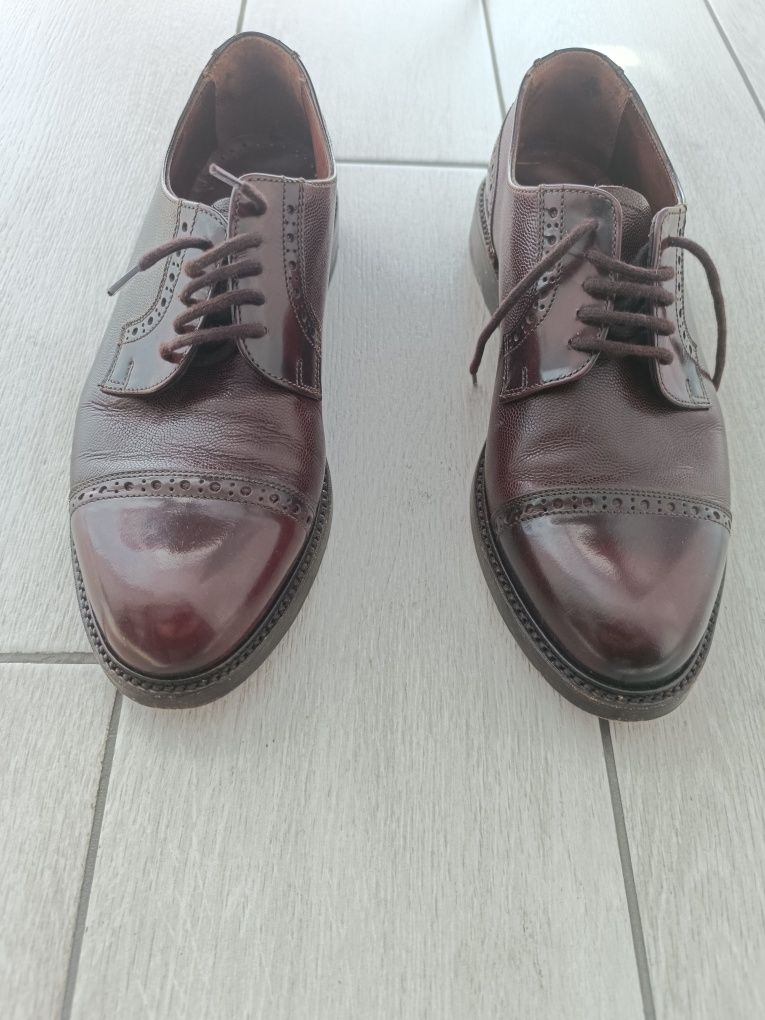 Чоловічі шкіряні  туфлі Van lier