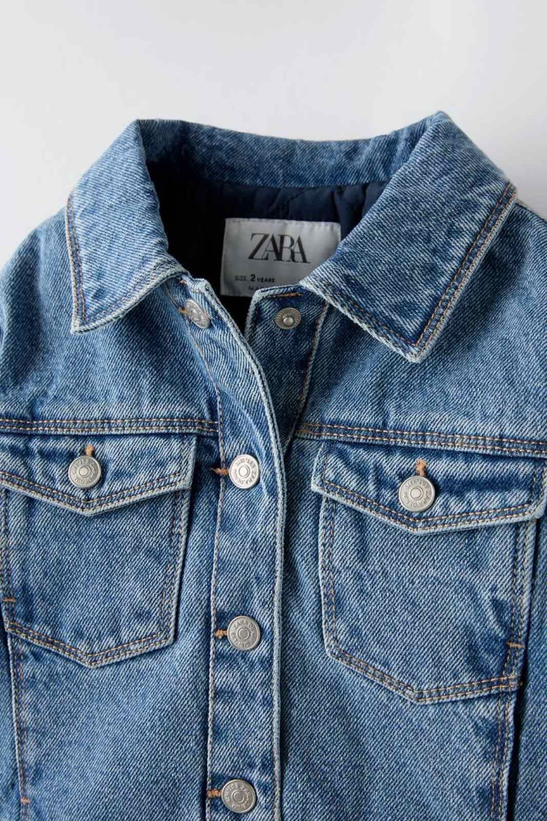 Джинсова дитяча куртка Zara