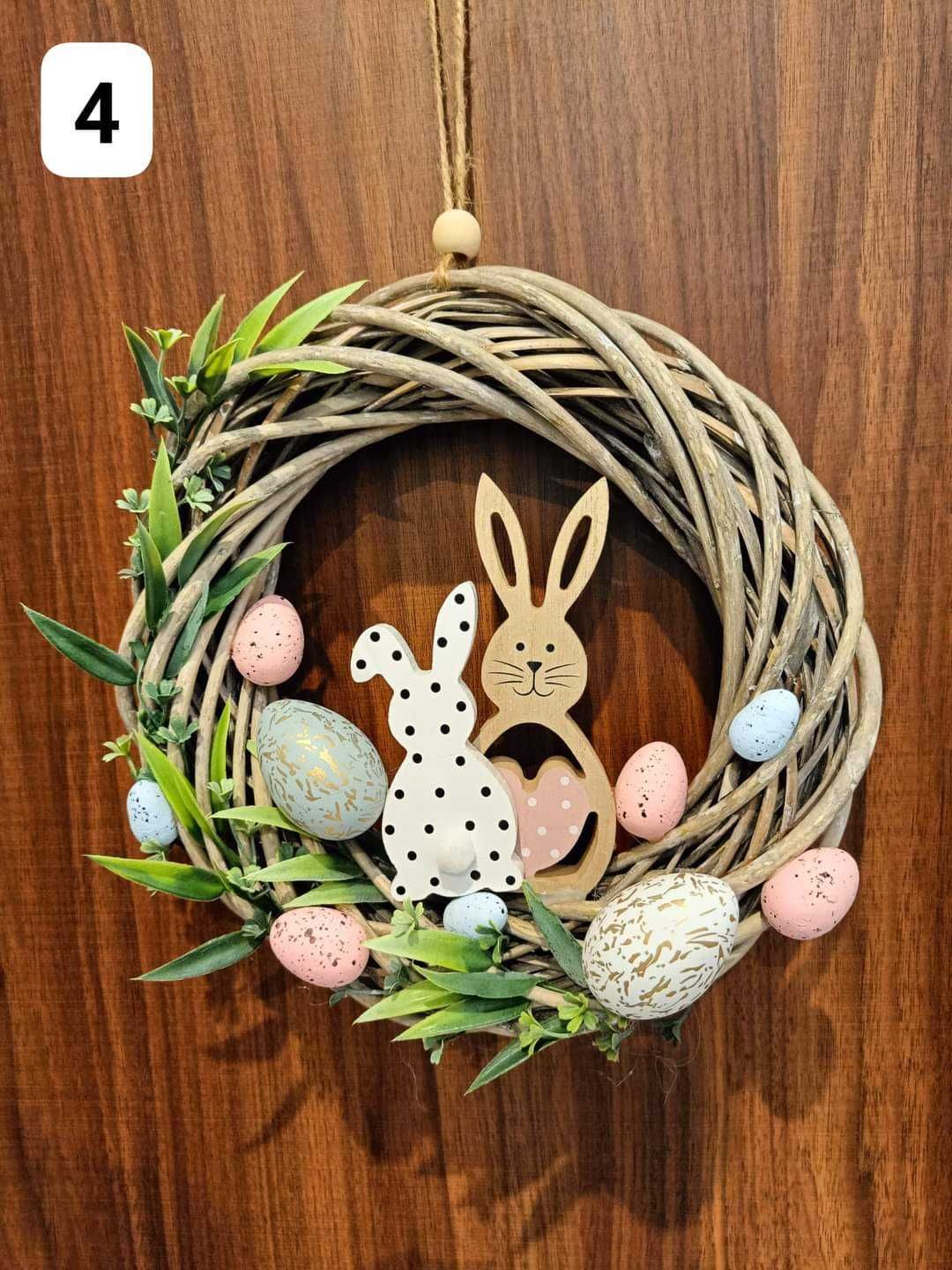Wielkanoc, wianek / ozdoba na drzwi