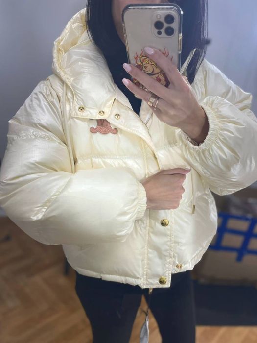 Куртка жилетка жіноча бежева трансформер з капюшоном бренд