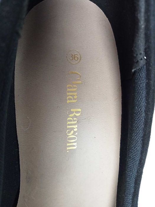 buty czarne Clara Barson