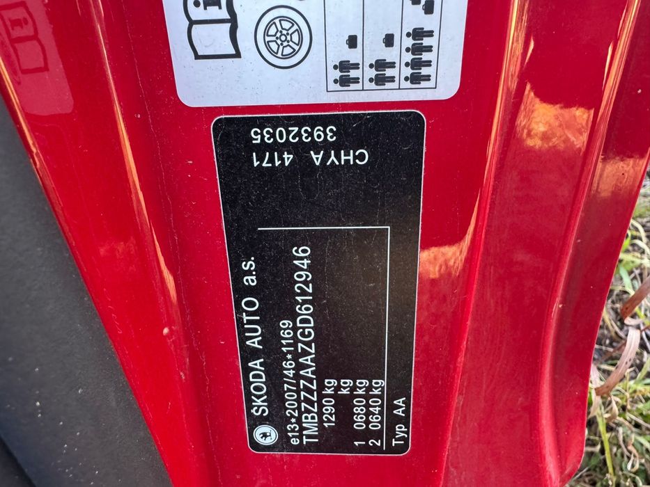 Skoda citigo lampa przód przednia lewa europejska ładna