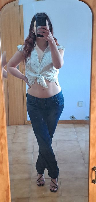 Calça de ganga • 36