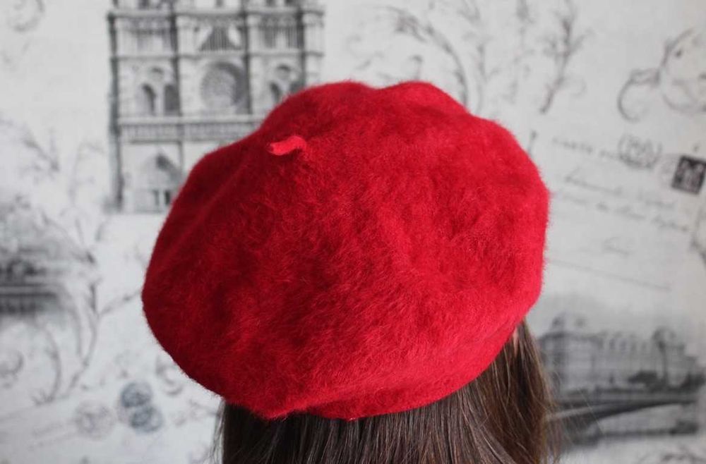 Стильний ангоровий шерстяний берет Kangol Ориг Made in England 55-58см