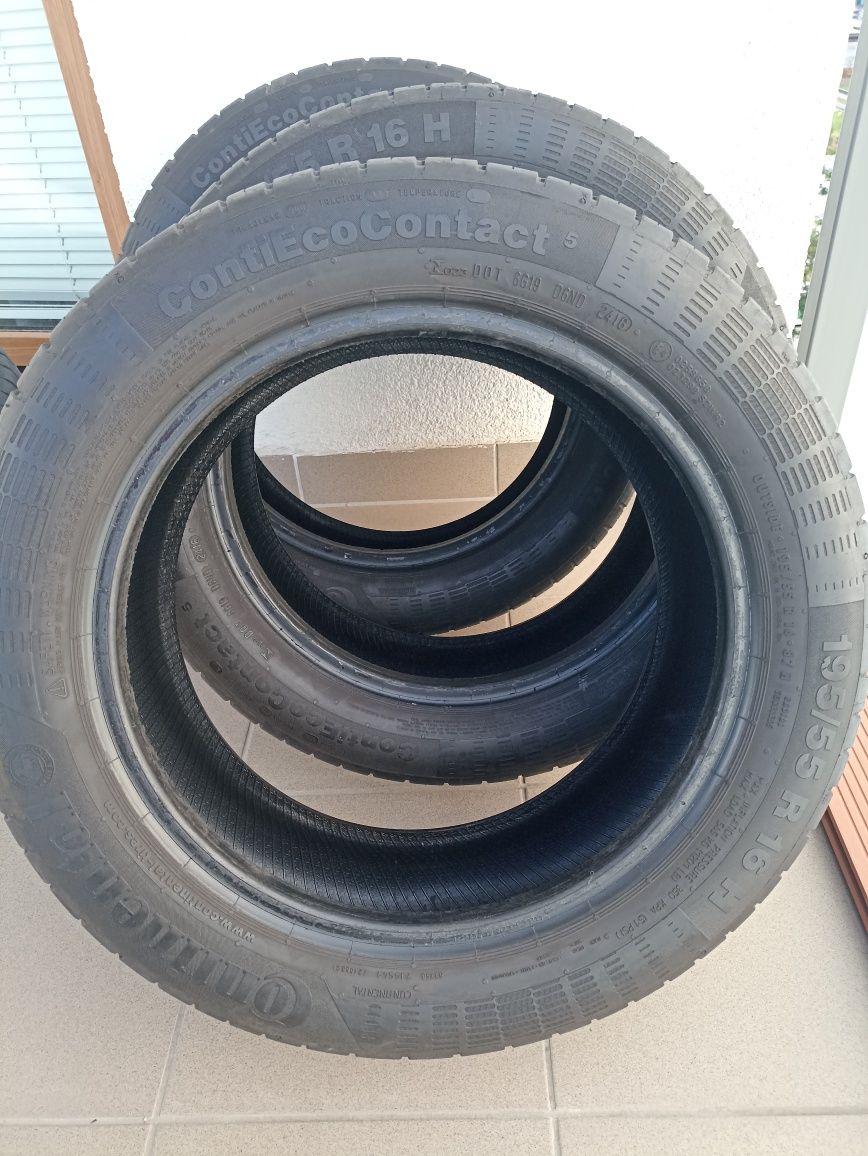 Opony letnie Continental Eco Contact5 4x195/55R16 87H