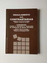 Livro "Regulamento das Contrastarias", Imprensa Nacional-Casa da Moeda