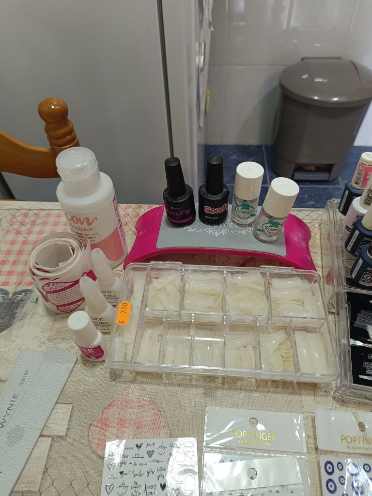 Material de unhas de gel