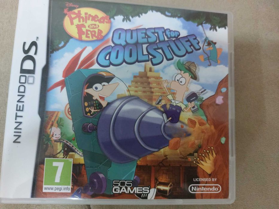 jogo Nintendo 3DS
phineas and Ferb -Quest for cool stuff