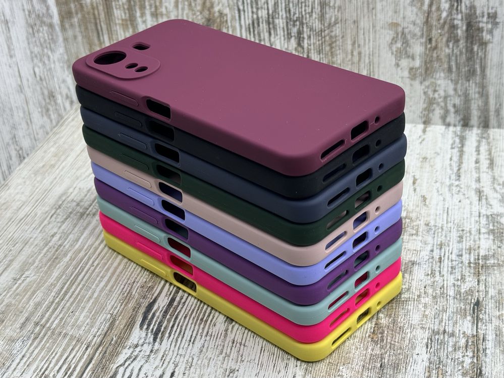 Не пачкаются‼️ Чехол Silicone Case на Xiaomi Redmi 13C/ Poco C65