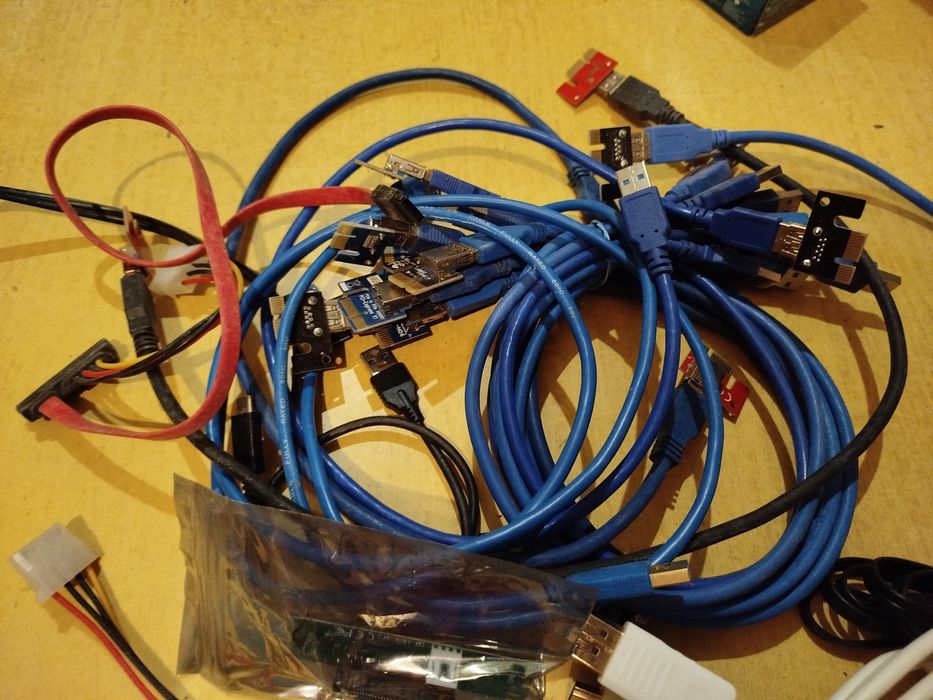 Райзер для відеокарти Riser PCI-Ex x1 to x16